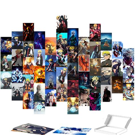 Buy Zonzin Anime Naruto Aesthetic Pictures Wall Collage Kit,Boruto ...