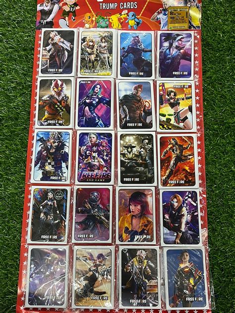 Free fire trump cards – KnowHowArtCraft