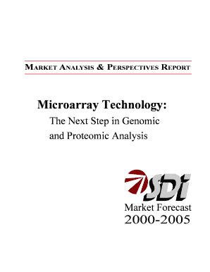 Fillable Online Microarray Promo.p65 - Strategic Directions ...