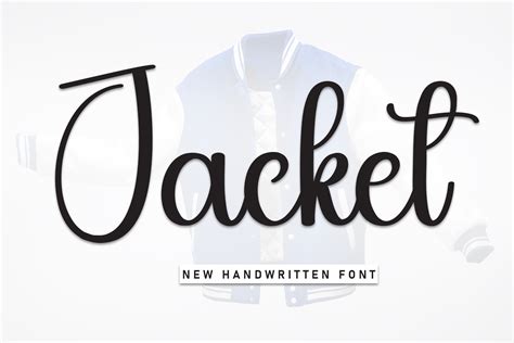Jacket Font by Roronoa zoro.S.P.D · Creative Fabrica