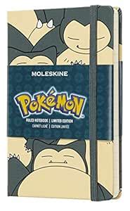 Moleskine Limited Edition Notebook Pokemon Snorlax, Pocket, Ruled, Hard ...