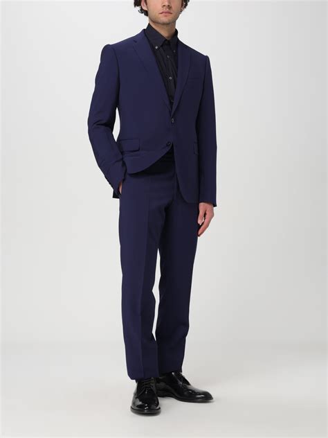 Emporio Armani Outlet: Suit men - Blue | Emporio Armani suit ...