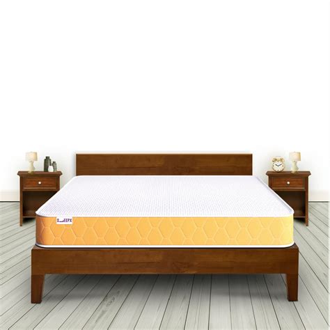 SleepX Dual Comfort Mattress 6 inch Queen Bed Size, High Density (HD ...