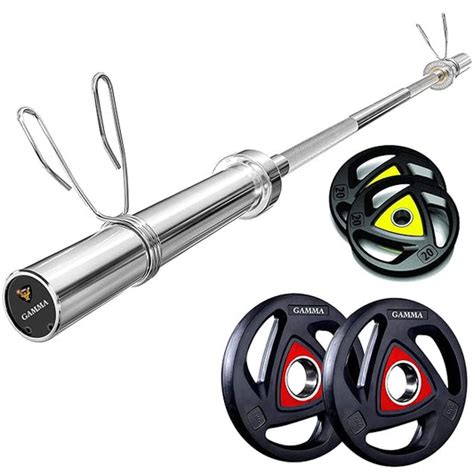 Weight Plates With Barbells – Gamma Fitness