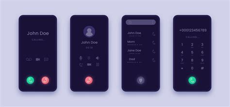 Image result for Call Screen Design