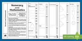 3D Shapes And Properties (teacher made) - Twinkl