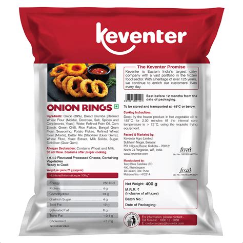 Keventer Onion Rings - 400 gms – Shopkeventer.com