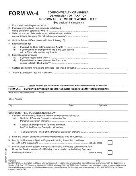 Form Va 4 ≡ Fill Out Printable PDF Forms Online