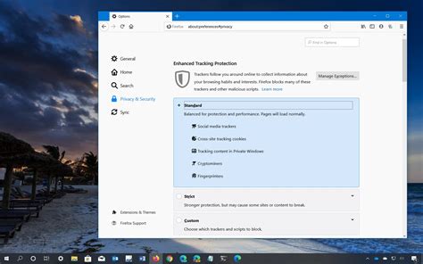 Enhanced Tracking Protection in Firefox for desktop | Firefox Help