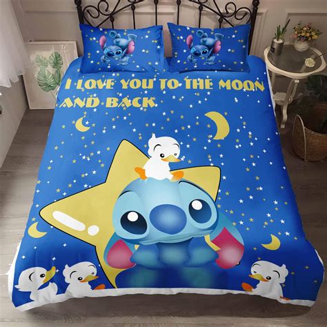 Disney Lilo and Stitch Bedding Set Lilo and Stitch Comforter | Etsy