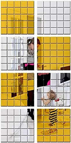 Bikri Kendra - 200 Square (100 Golden 100 Silver) Decorative Mirror ...