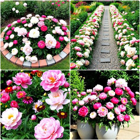 15 Peony Garden Design Ideas for A Colorful Landscape