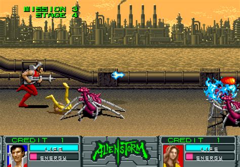 Image result for Alien Storm Arcade Gameplay