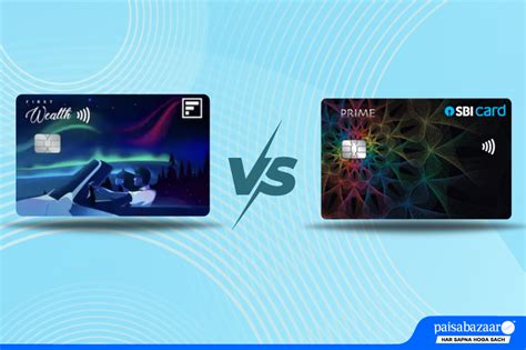 IDFC FIRST Wealth vs SBI Prime Credit Card Comparison