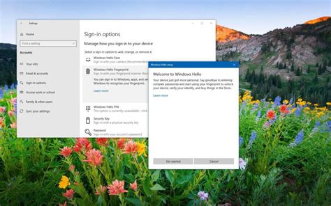 Image result for Set Up Windows Hello Fingerprint