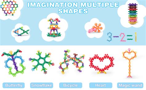 Barasti Star Shaped, Star Block Interlocking Blocks Colorful Star ...