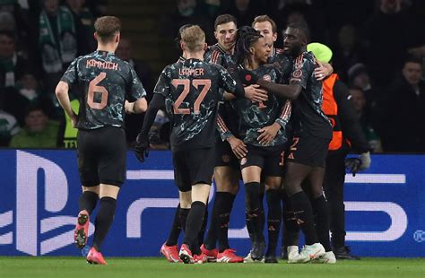 Kane lifts Bayern to beat Celtic in Champions League playoffs. Milan ...