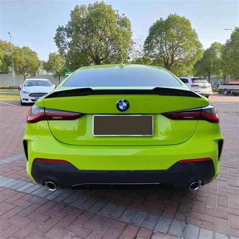 AERO CARBON - BMW M4 G82 / BMW 4 SERIES G22 CARBON REAR SPOILER PSM STYLE - Mod Central