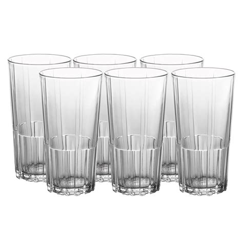 Duralex Jazz Clear Highball Tumbler 6 Pcs Set 170 ml – Home Asia Store