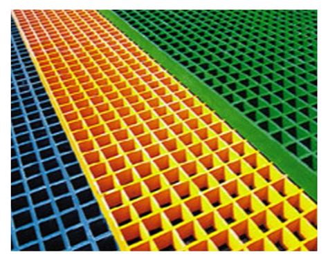 Fiberglass Plastic Floor Gridfloor Grating With Grit