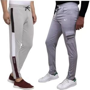Torofy Solid Men Grey Track Pants - Buy Torofy Solid Men Grey Track ...