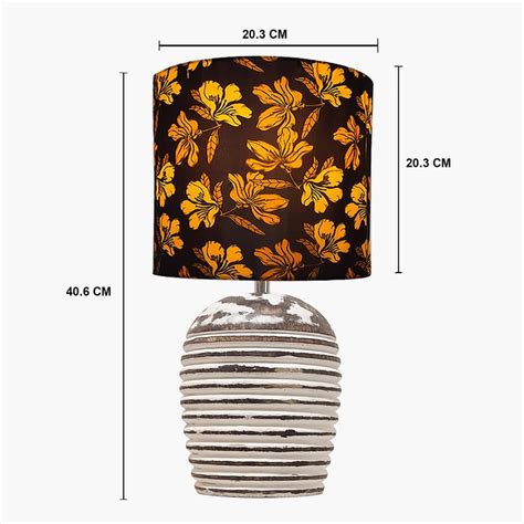 Buy HOMESAKE Wooden Rex Metal Cage Table Lamp from Homesake at just INR ...