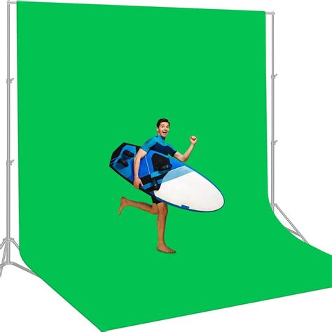 Hanumex 8x9 FT Professional Green Chromakey Backdrop – The Perfect ...