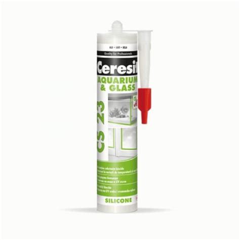 Henkel Ceresit CS 23 Silikon za Staklo i Akvarijume 300 ml - Alvos Beograd
