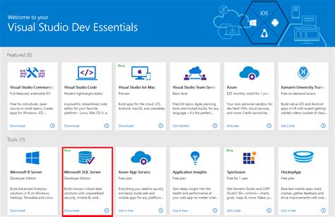 Download SQL Server 2016 Developer 的图像结果