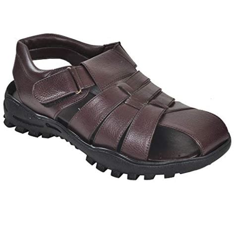 Ajanta Men's Brown Outdoor Sandals - 5 UK (39 EU) (GB0375) : Amazon.in ...
