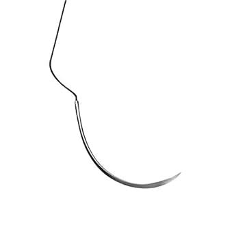 Hu-Friedy PSN393V 3-0 Violet PGA Suture, 18", C-6 Needle 18.7 mm, 3/8 ...