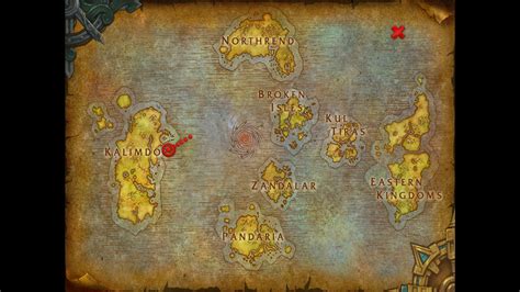 Possible Location of the Dragon Isles on Azeroth's Map - Wowhead News