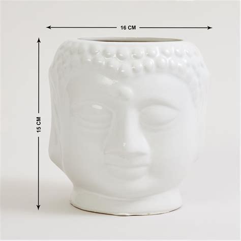 Buy Malta Ceramic Buddha Planter from Home Centre at just INR 499.0