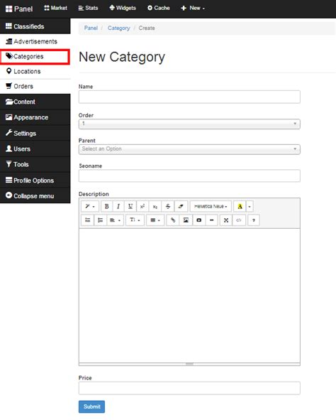 Image result for Add Categories HTML/JavaScript