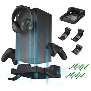 Wiilkac Wall Mount for Xbox Series X, 4 in 1 Wall Mount Kit for Xbox ...