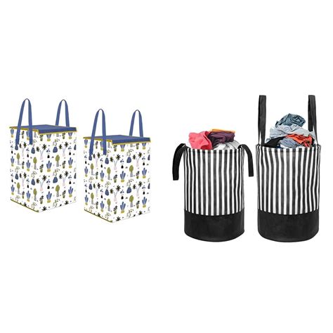 PrettyKrafts Laundry Basket for clothes with Lid & Handles, Toys ...