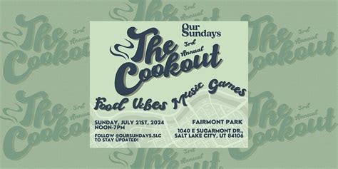 The Cookout, Fairmont Park, Salt Lake City, 21 July 2024 | AllEvents