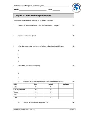 Fillable Online IB2 Ch 21 Worksheet.doc Fax Email Print - pdfFiller