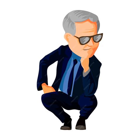 Erwachsener grauhaariger Mann mit Brille und Anzug sitzt auf dem Boden ...