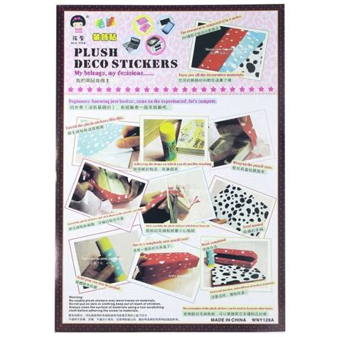 A4 Velvet Sticker Mix Design WNY128A