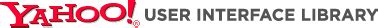 The Yahoo! User Interface Library (YUI)
