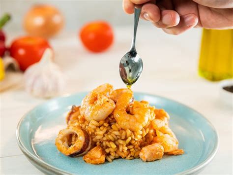Seafood risotto with Marinara Sauce Recipe |Bosch Home Appliances