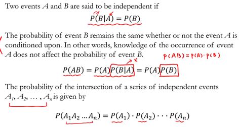 Image result for Independence Probability Formula