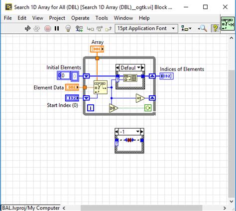 Image result for 2D Array LabVIEW