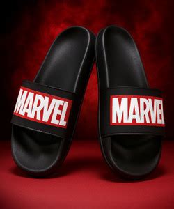 Marvel Street Men Slides - Buy Marvel Street Men Slides Online at Best ...