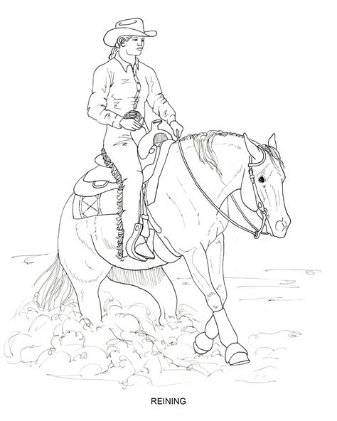 Printable Western Coloring Pages
