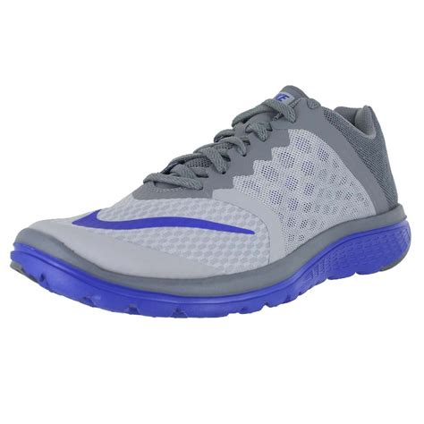 NIKE Men's FS LITE Run 3 Gry/Rcer Blue Running Shoes - 6 UK/India (40 ...