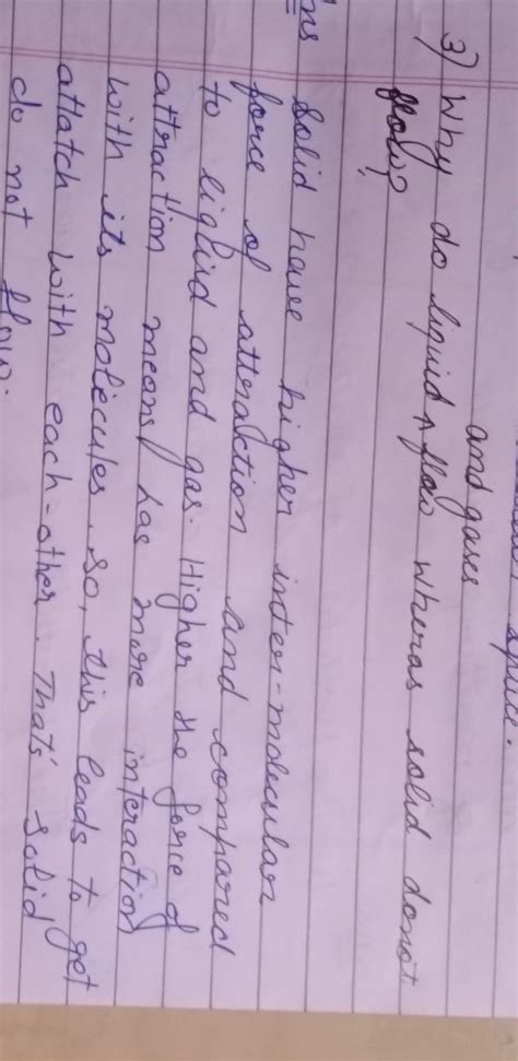 GIVE REASONS:1) How is interconversion of states of matter different ...