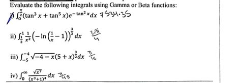 Image result for How to Find Integrals Using Gamma and Beta Functions