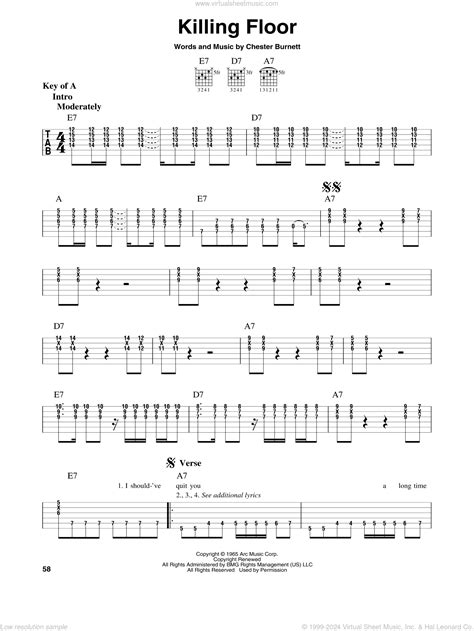 Hard Time Killing Floor Blues Tab Pdf - Home Alqu